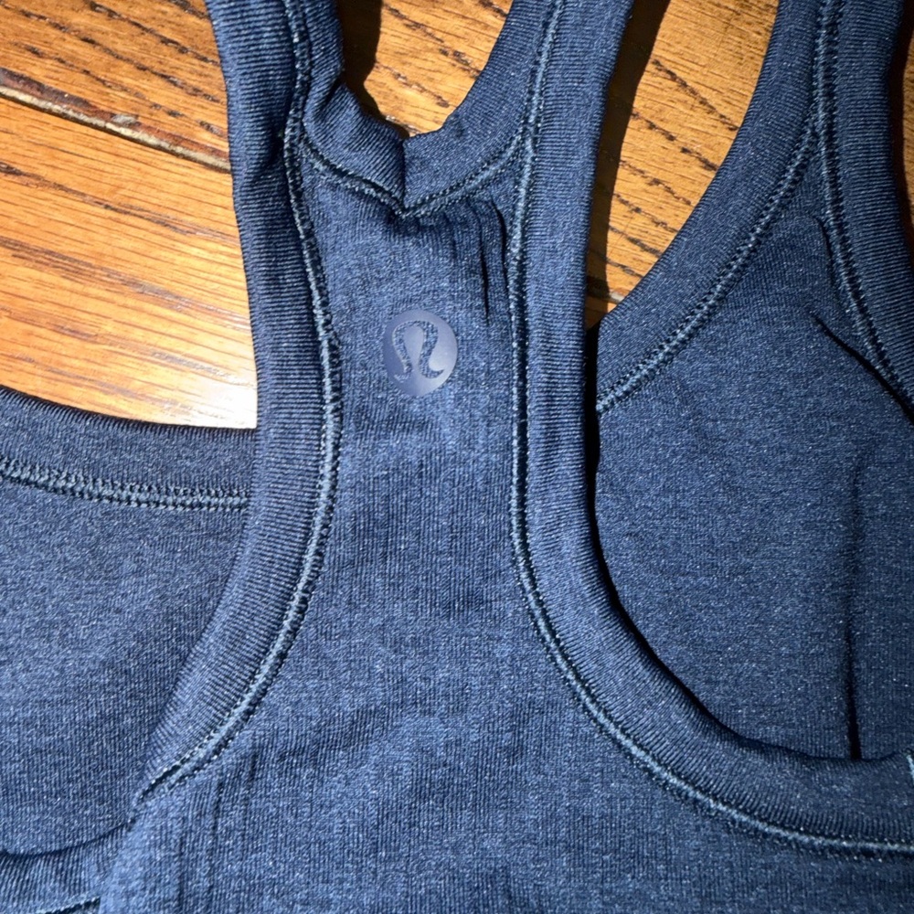 Lululemon Navy Blue Racerback Tank Top - Picture 3 of 3